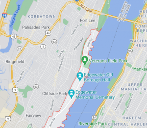 best hudson river views guttenberg nj